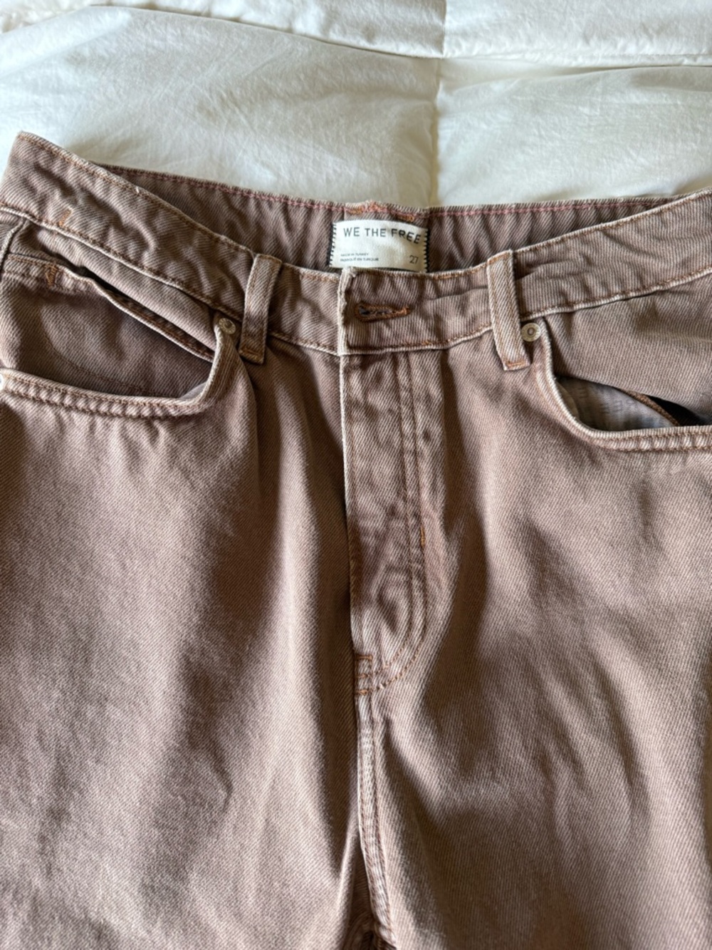 We The Free Free People Deep Trance in chocolate mousse . Size 27. Perfect. - Picture 2 of 9